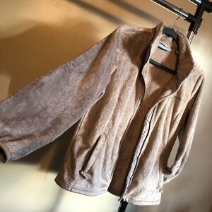 Free Country Women's Plush Tan Teddy Jacket